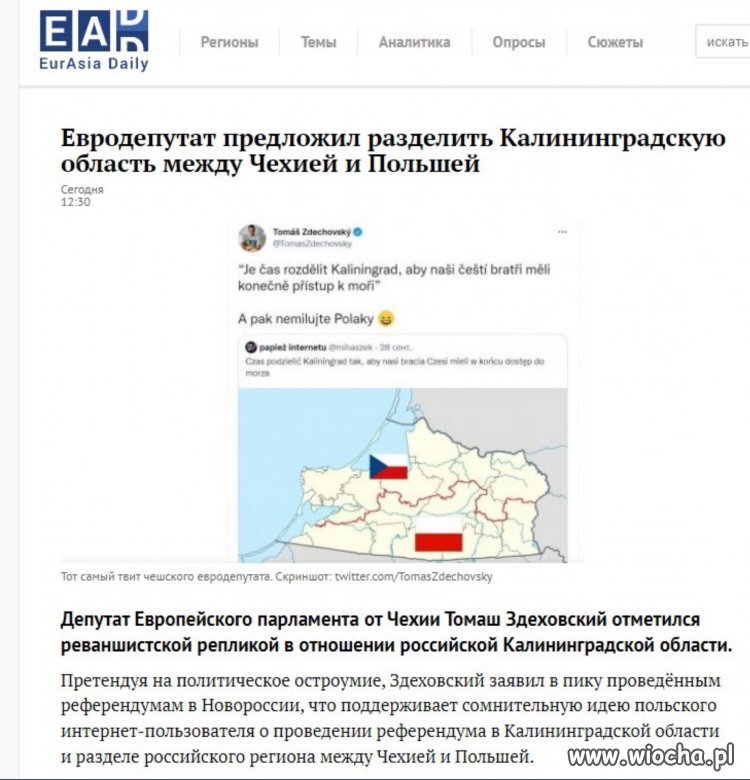 Tymczasem w Rosji...