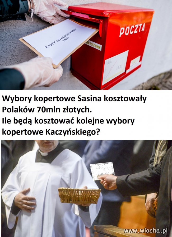 Kolejne wybory kopertowe