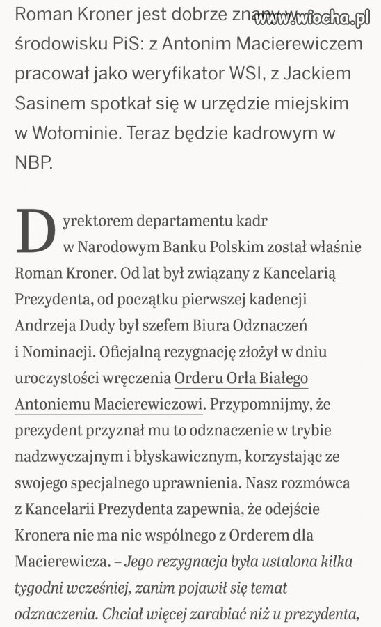 Szybki awans do spółki skarbu państwa.