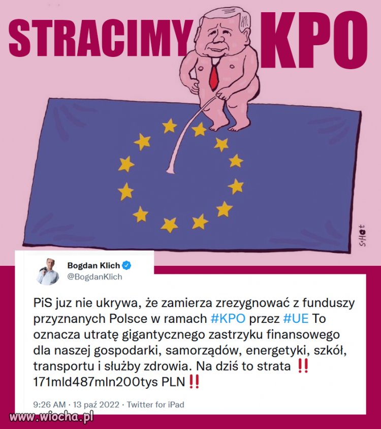 Przecież powiedział, że jest gotów poświęcić gospodarkę dla swoich chorych wizji...!!!