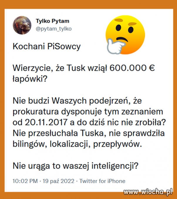 Wąsik skręcał się ze złości podsłuchując i nic z tego nie wyszło