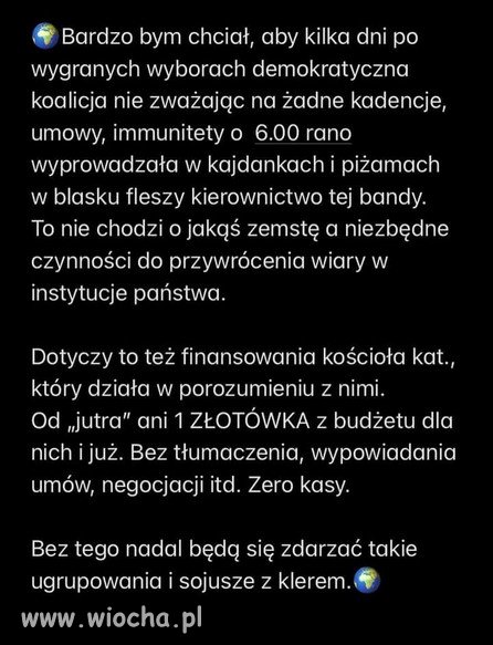 Czas na normalność w Polsce, po 7 latach nierządów PiSu!