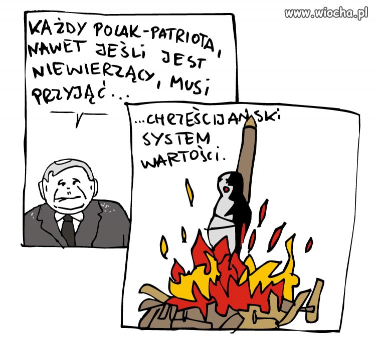 I jeździ ten człeczyna po kraju ...