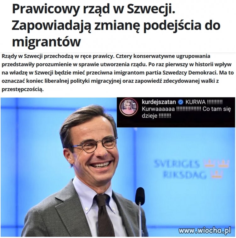 Szwecja wstaje z kolan.