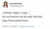 Pani Ewo, celniej nie da się tego ująć