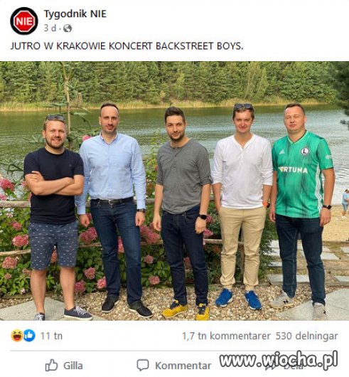 DZBANERSI - Jaki kraj takie Backstreet Boys