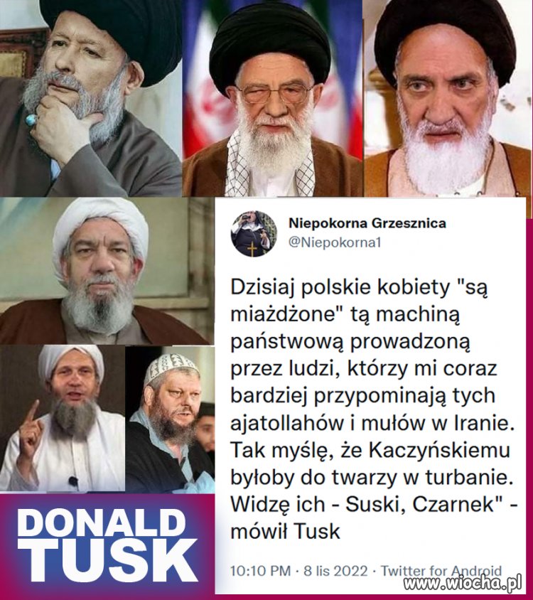 Myślę, że Kaczyńskiemu byłoby do twarzy w turbanie
