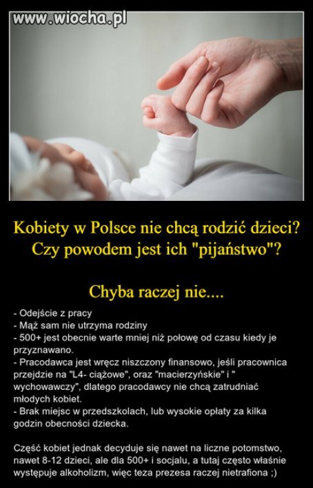 To nie problem z kobietami, problem to Polska PiSu
