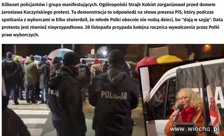 I znów kilkuset policjantów w gotowości 