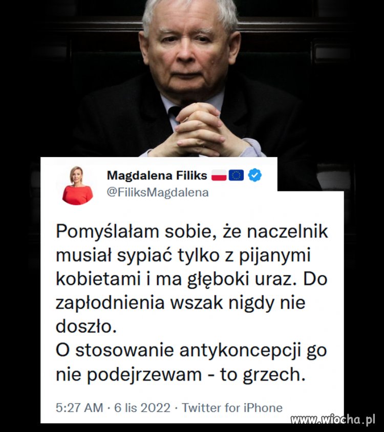 Oj, chce Pani prezesa sprowokować ?