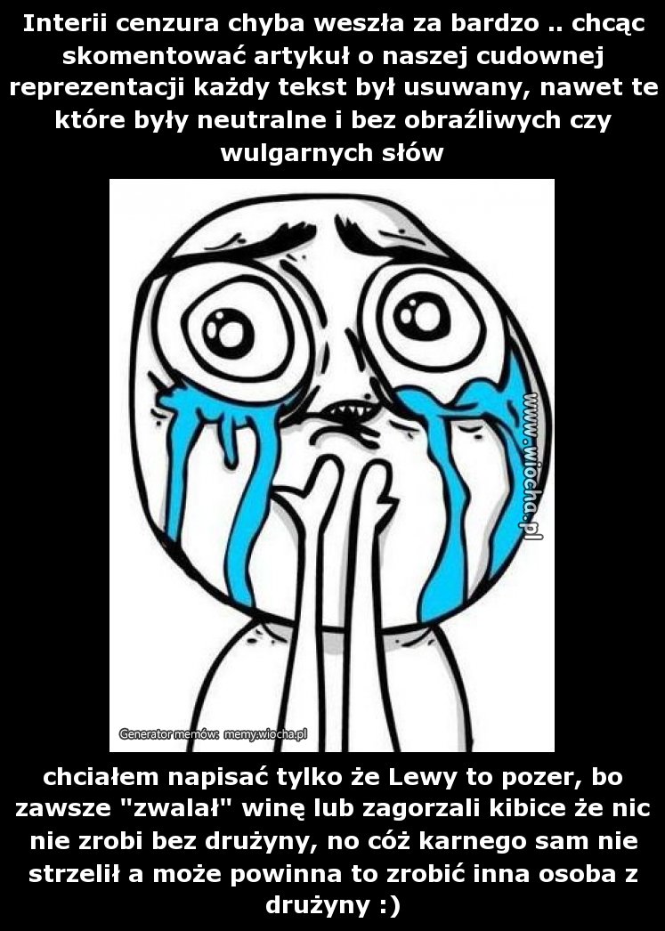 Interii cenzura chyba weszła za bardzo .. chcąc
