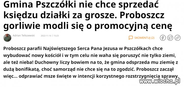 Test na istnienie sił nadprzyrodzonych