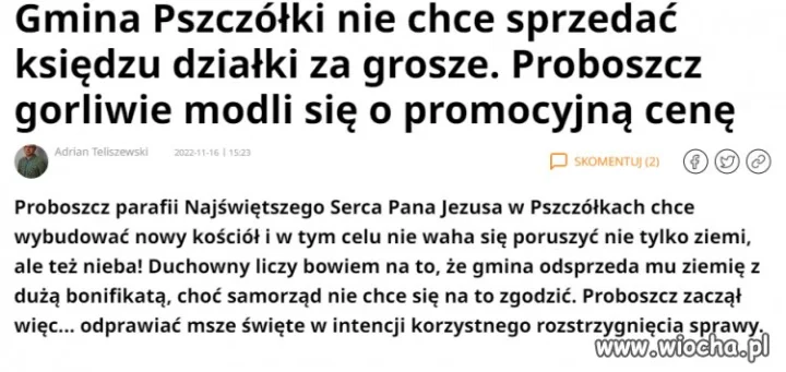 Test na istnienie sił nadprzyrodzonych