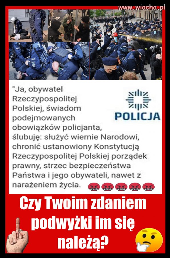 Policjant powinien być obrońcą człowieka, a nie jego katem