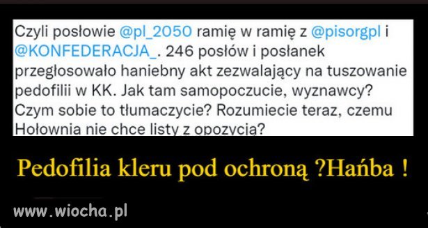 Hołownia to farbowany lis ePiSkopatu...
