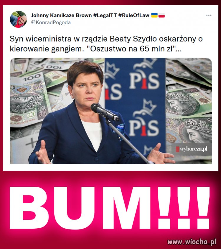 A może WUC wsadzi go na Prezesa lub członka