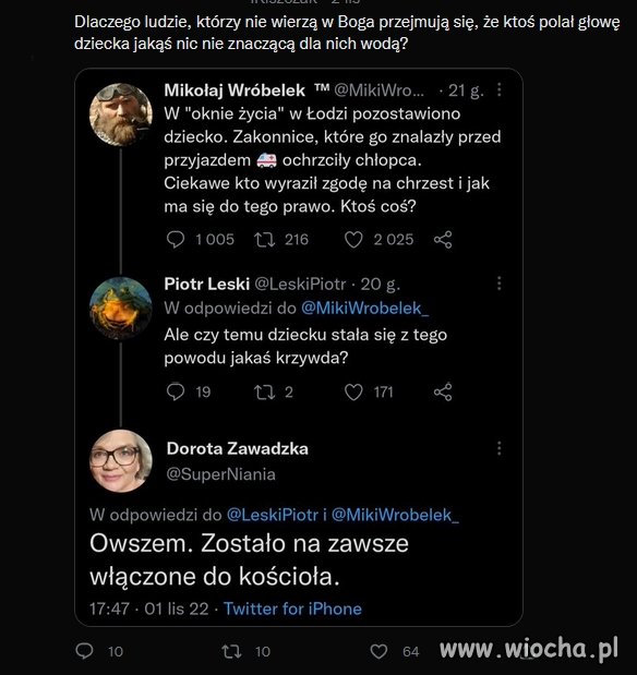 No właśnie dlaczego?