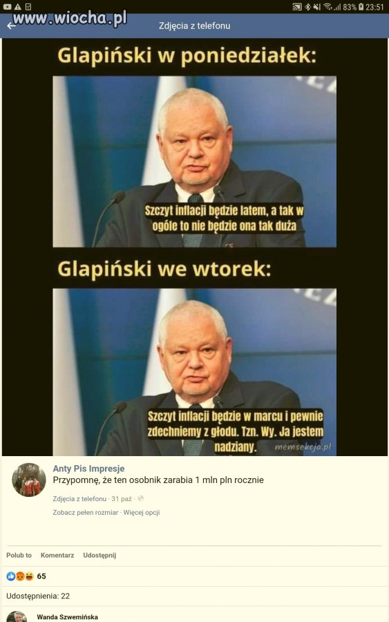 Jastrząb daje do pieca