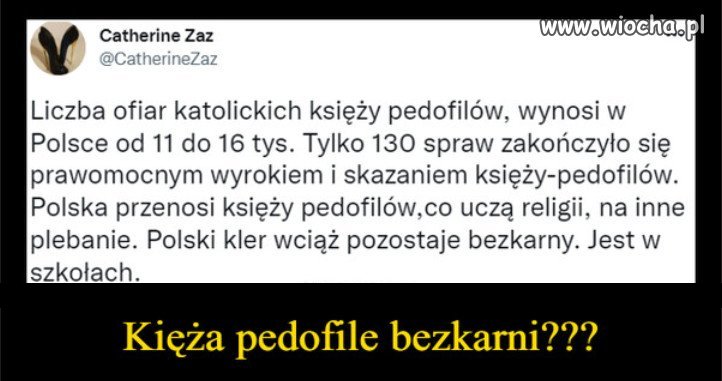 A sekta kościoła nadal ukrywa pedofili...