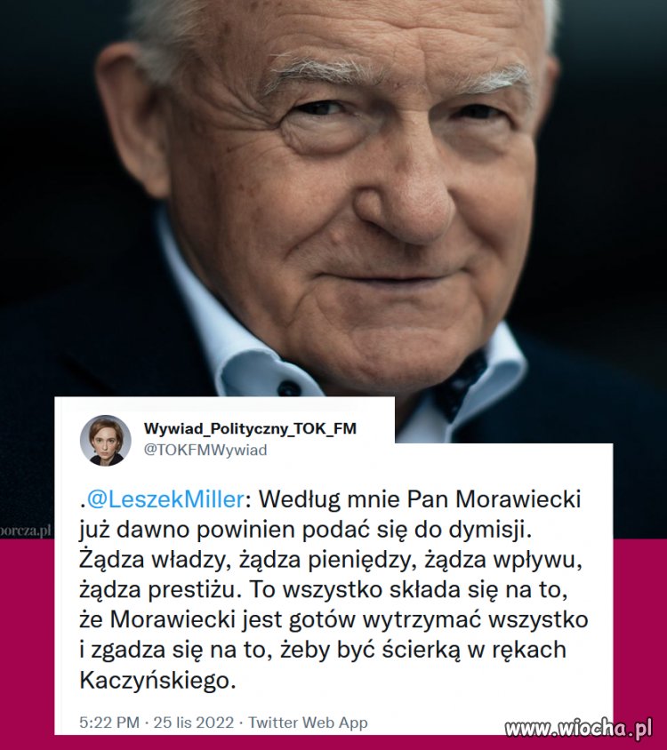 Leszek Miller - słowo na niedzielę