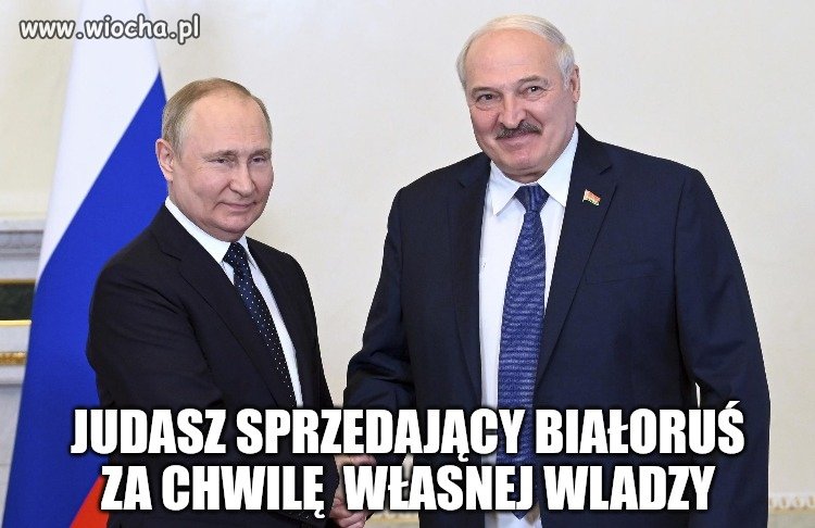Rosja ma plan , zaanektować Białoruś 