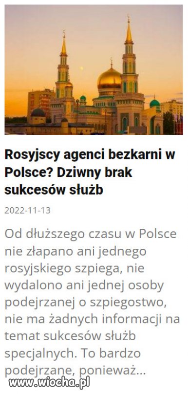 Prezes PiS jest najwyraźniej wielkim sympatykiem Rosji.