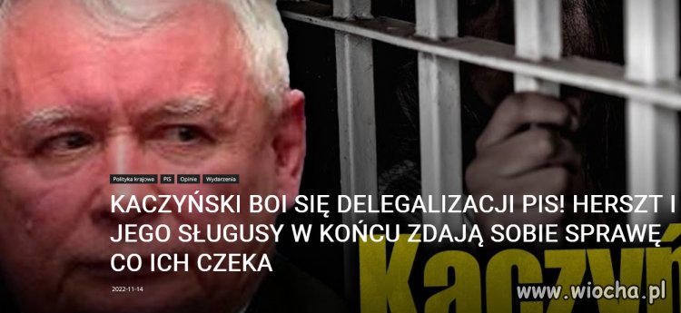 PiS na poważnie bierze możliwość likwidacji PiS po wyborach.