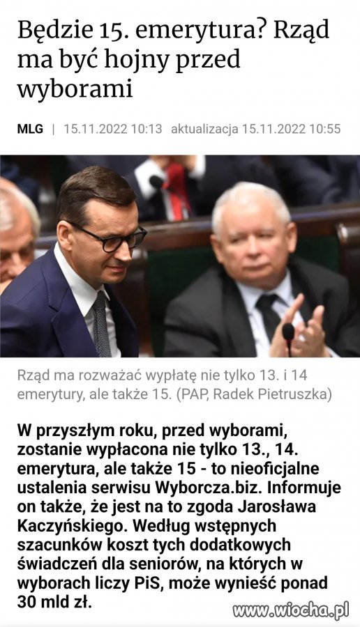 Tak się kupuje głosy idiotów. 