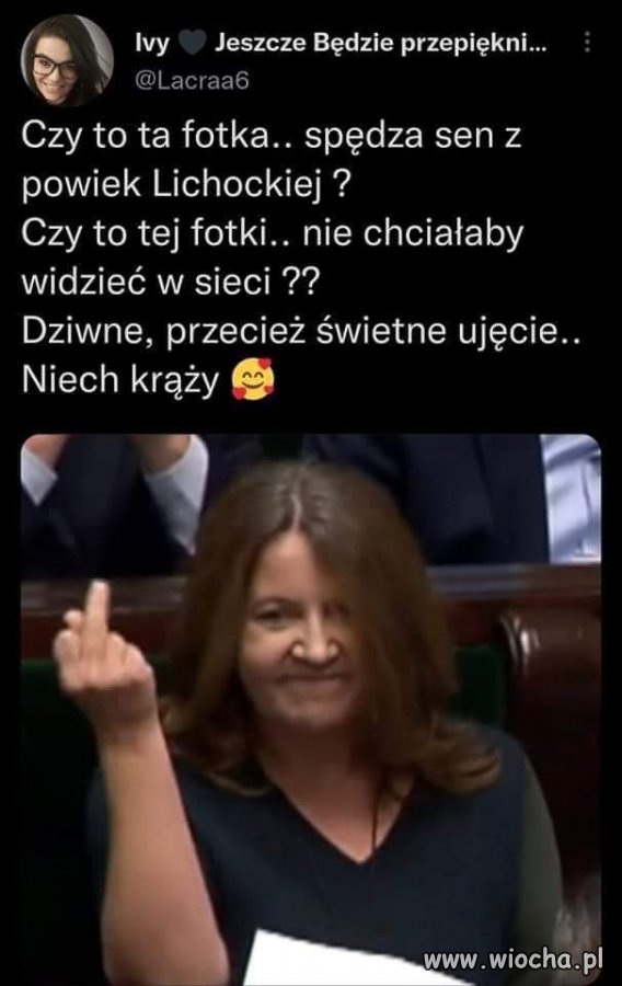 Świetne ujęcie... Niech krąży 