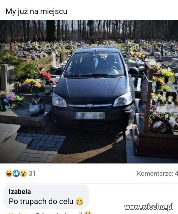 Na cmentarzu