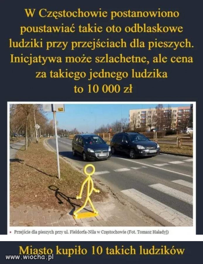 Ciekawe z czego jest ten ludzik 