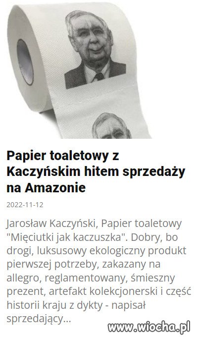Artykul pierwszej potrzeby...