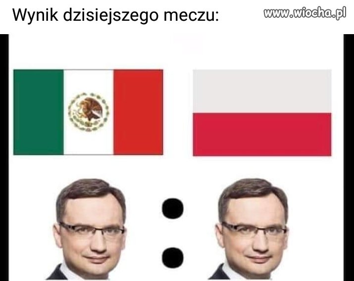 Wynik dzisiejszego meczu Polska - Meksyk