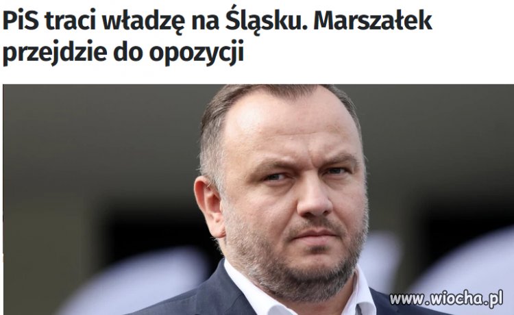 Marszałek i 3 radnych opuszcza pis