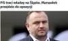 Marszałek i 3 radnych opuszcza pis