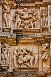 Erotyczne rzeźby, khajuraho, Indie