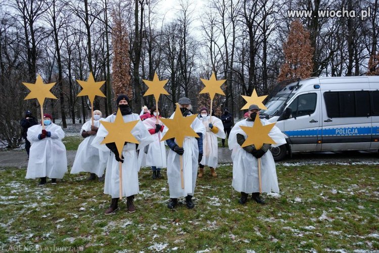 Kolędnicy u Kaczora na Żoliborzu