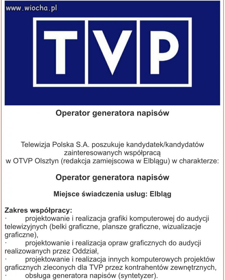 Poszukiwany paskowy.Musi być idiotą