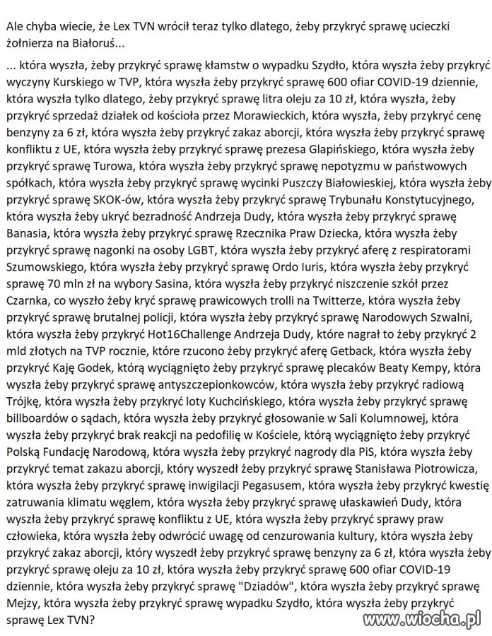 Plan na rządzenie PIS