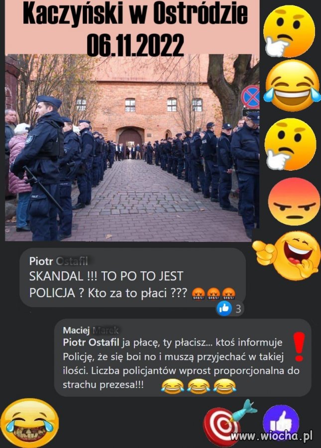 Kaczyński w Ostródzie 06.11.2022