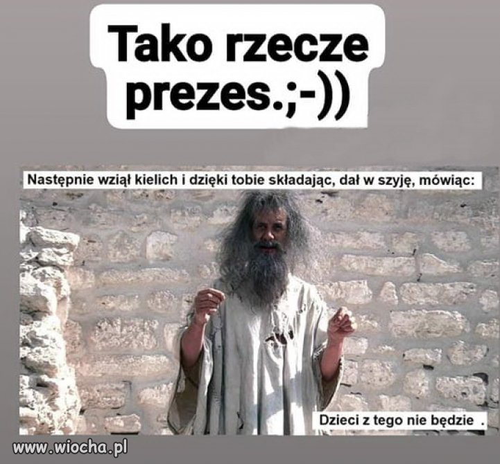 Ewangelia świętego prezesa