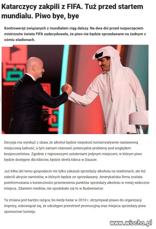 FIFA została wydymana jak koza