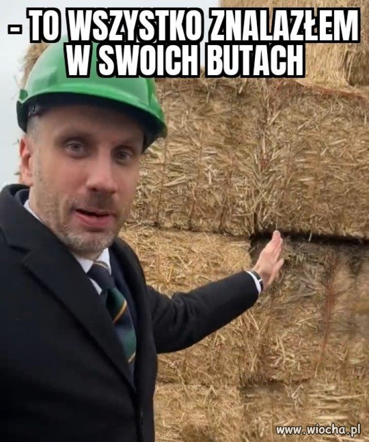 Ciekawe dlaczego niewielu rolników chodzi w kasku?