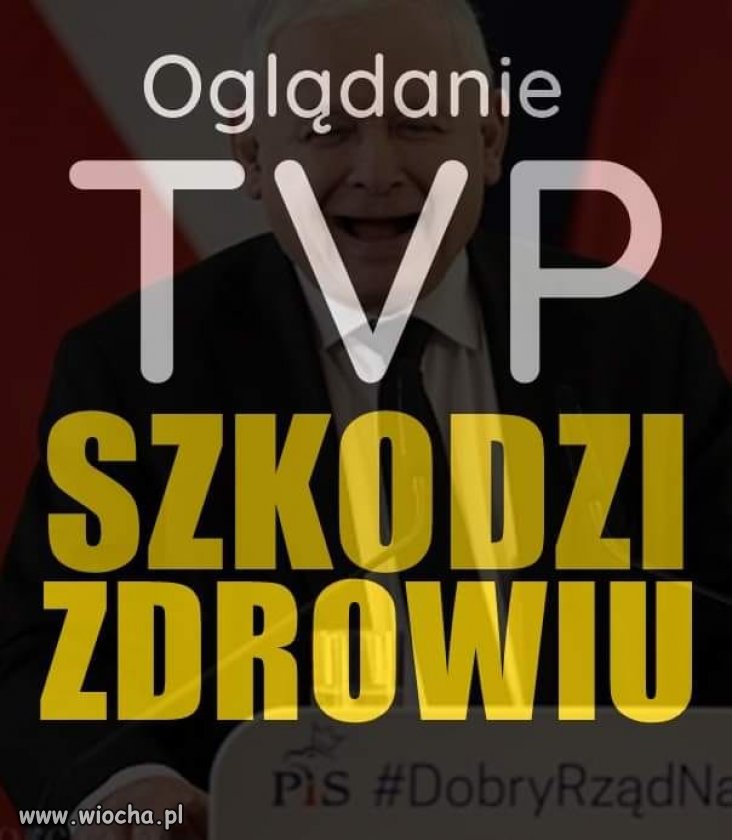 Mi nie szkodzi, bo nie oglądam od 7 lat