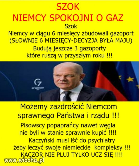 Niemcy nie mówią, a robią w odróżnieniu od PiSu...