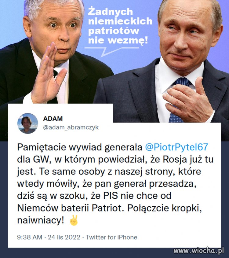 Ruskie onuce w PiS