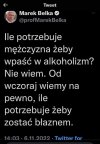 On nie jest błaznem. To tylko zakompleksiony idiota