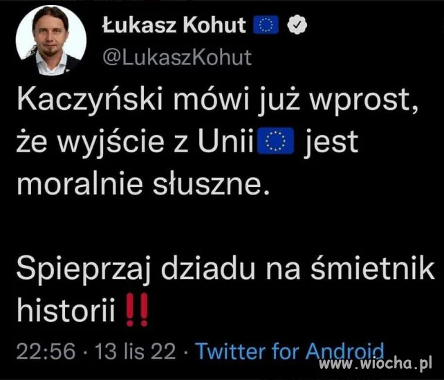 Sam nie spieprzy.