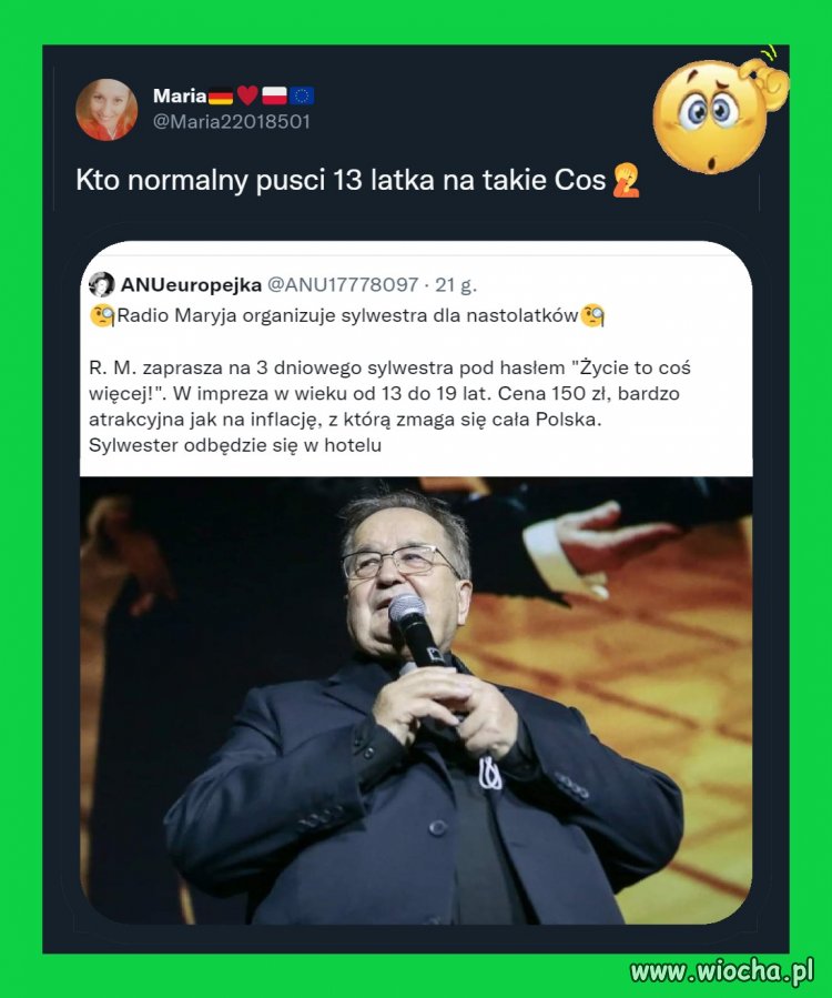 Kto normalny puści 13 latka na takie coś?!