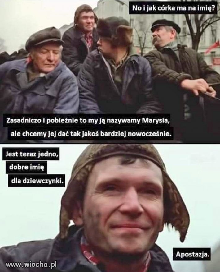 Rozszerzamy kolekcję imion polskich. 